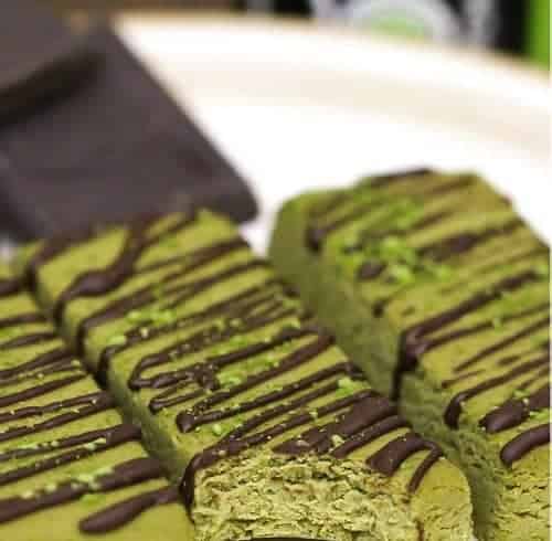 vegan protein bars matcha