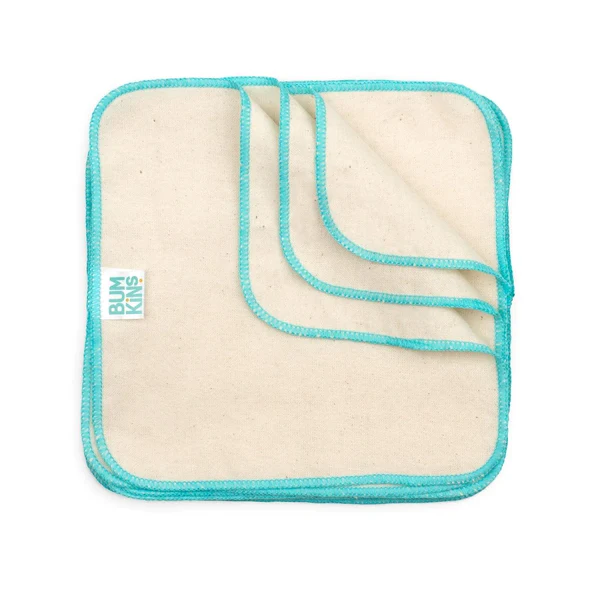 BUMKINS Flannel Wipes 12 Pack
