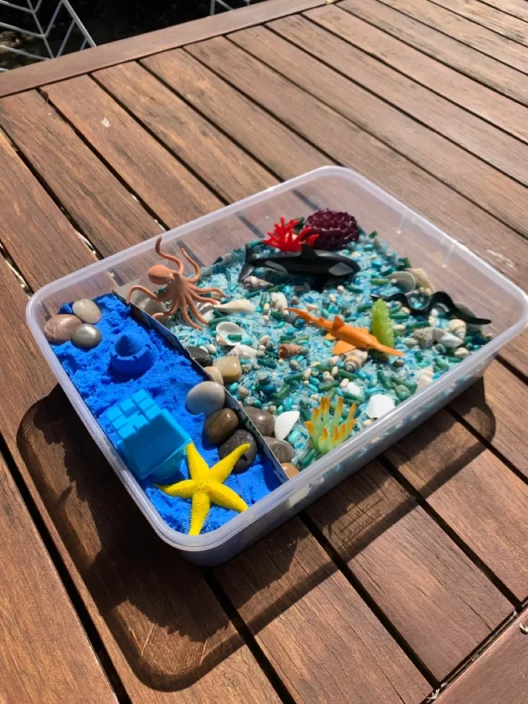 Kinetic sand recipe for kids