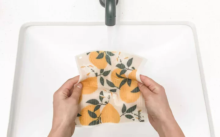 Eco-friendly papaya reusable paper towels