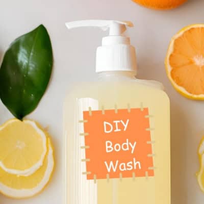 diy natural body wash for summers