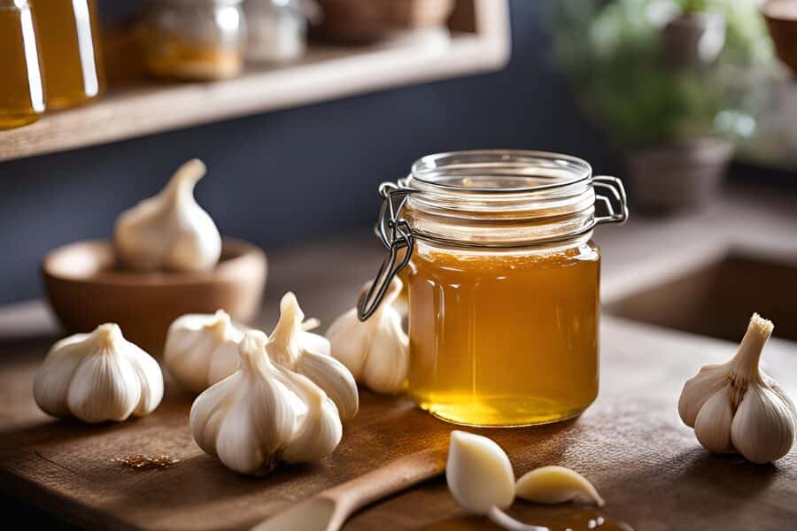 How to Make Easy Fermented Garlic Honey