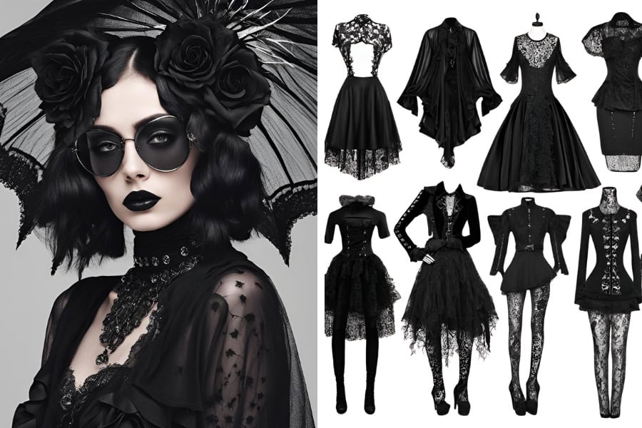 How To Perfect Your Goth Fashion Dress Up
